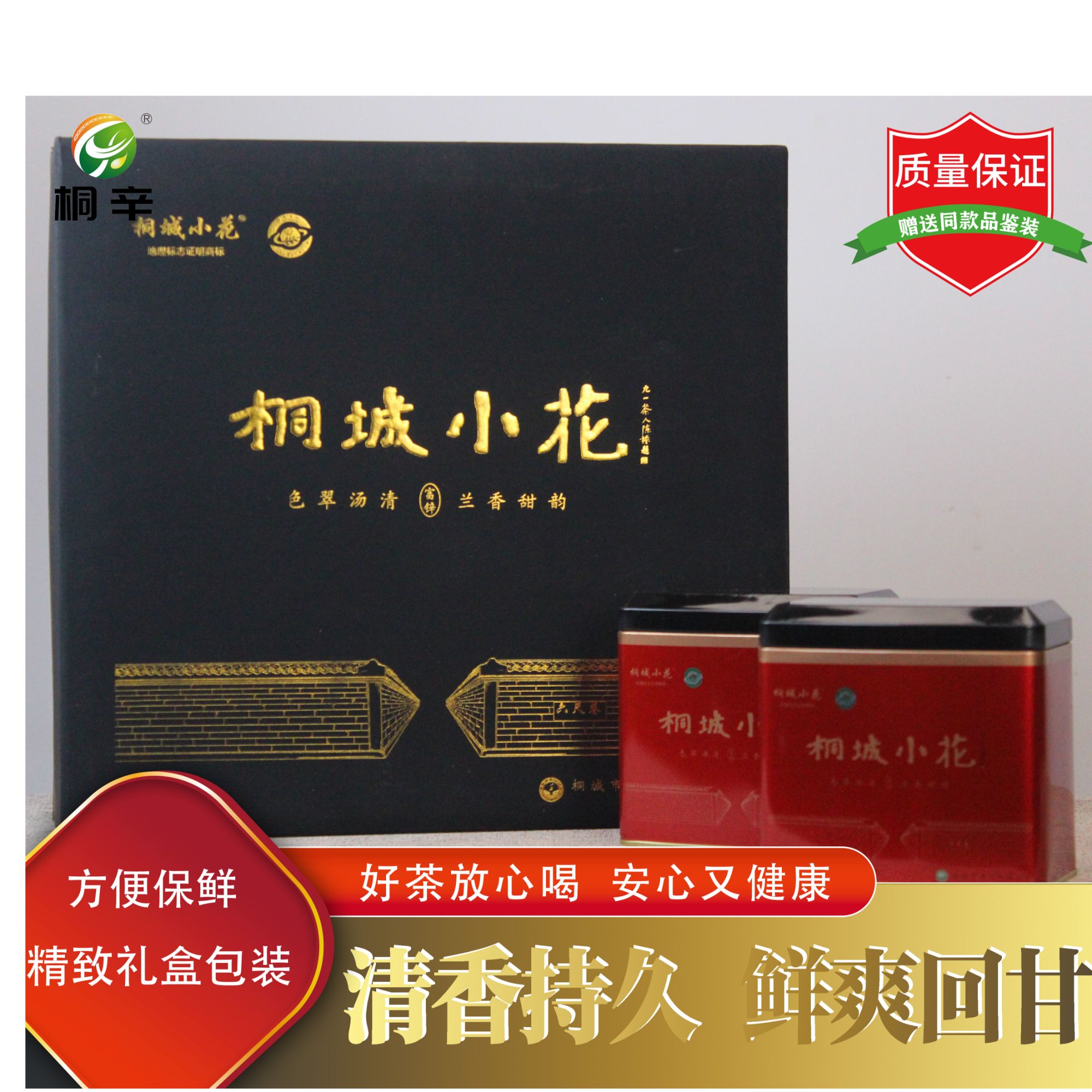 2025桐辛牌桐城小花明前采摘高山云雾绿茶有机富锌地标农产品