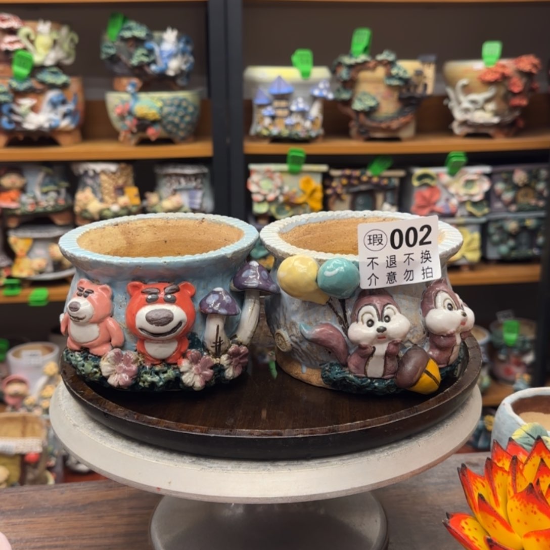 【闪购商品】陶瓷粗陶手捏