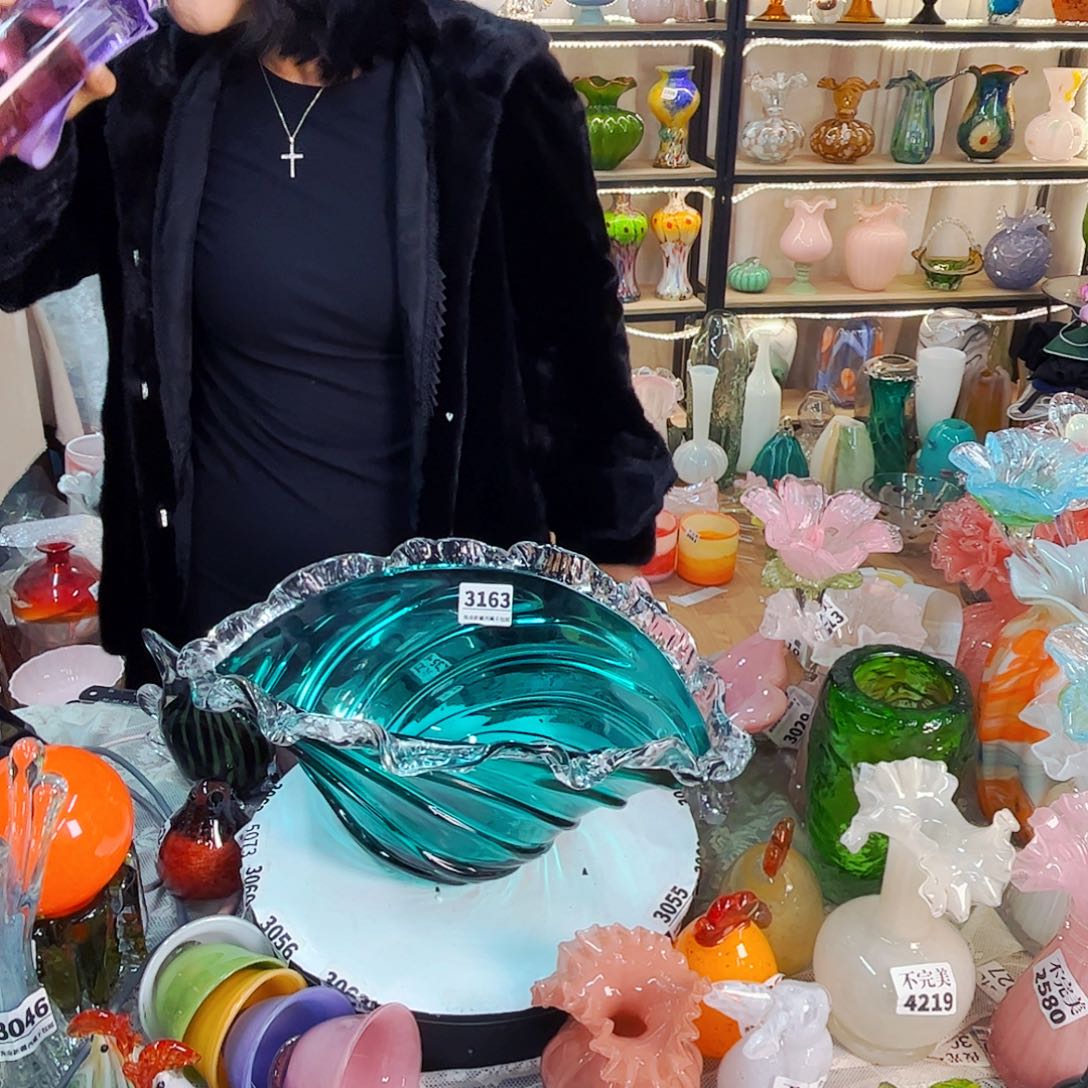3163 家悦美居琉璃摆件