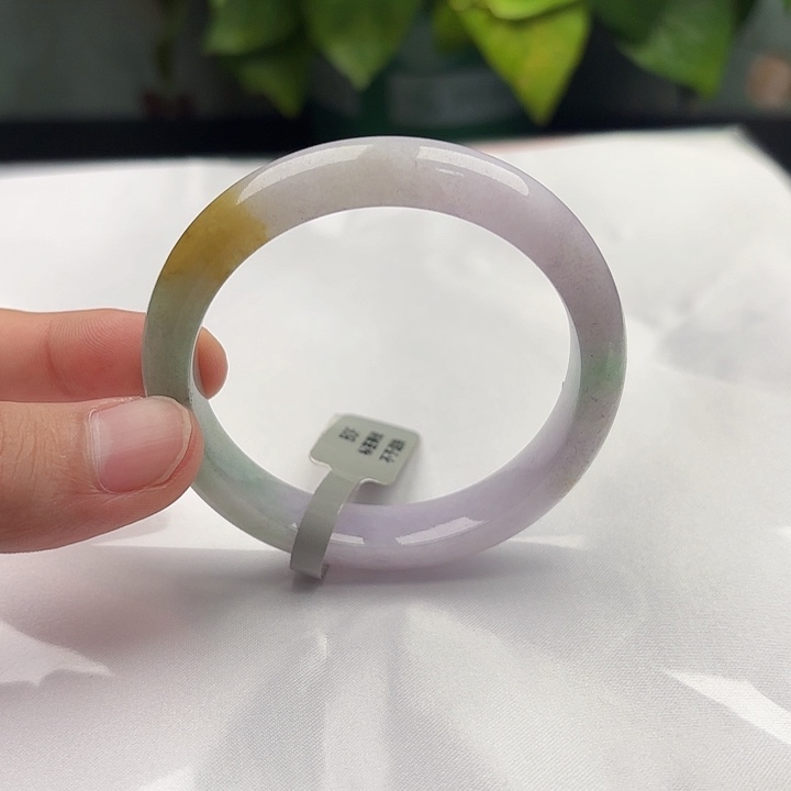 翡翠未镶嵌手镯x4 5556 49