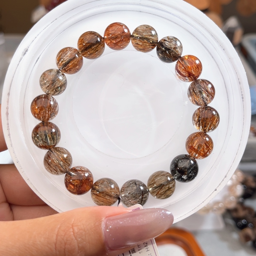 手链水晶未镶嵌黑金超11m