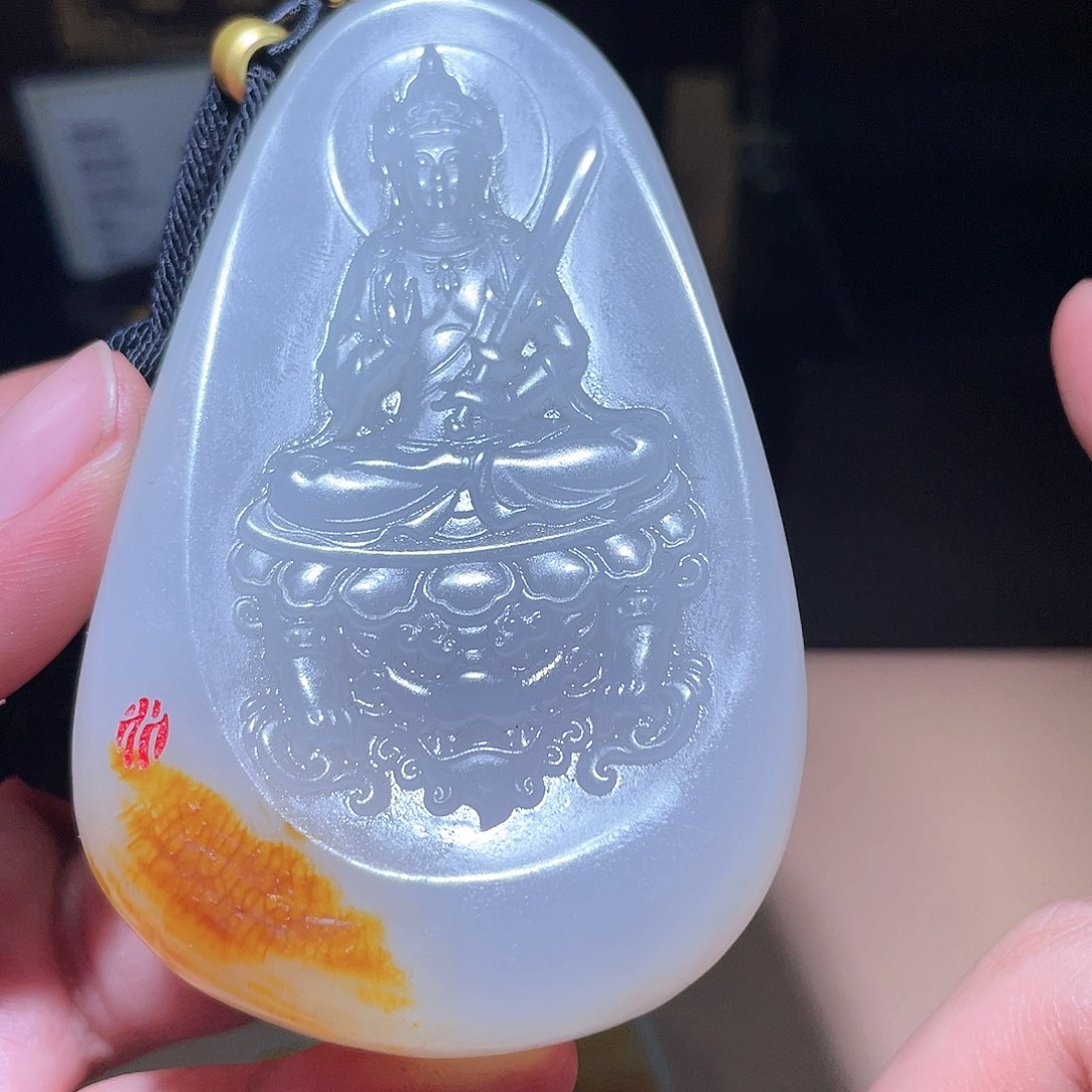 和田玉颈饰未镶嵌A7