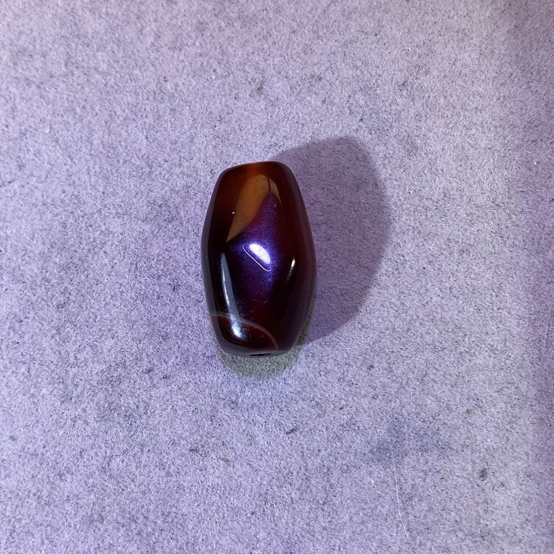 玛瑙/玉髓单珠未镶嵌