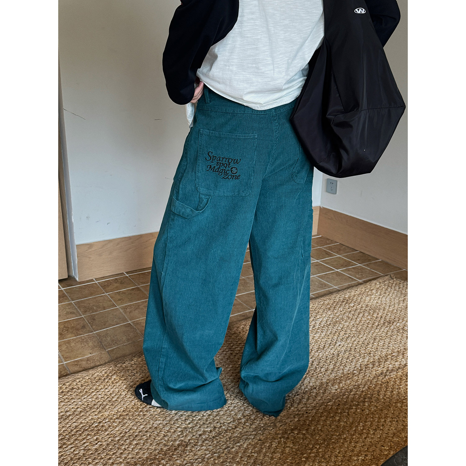 19studio WAYNEPRINCE美式宽松直筒工装裤复古街头休闲裤阔腿长裤