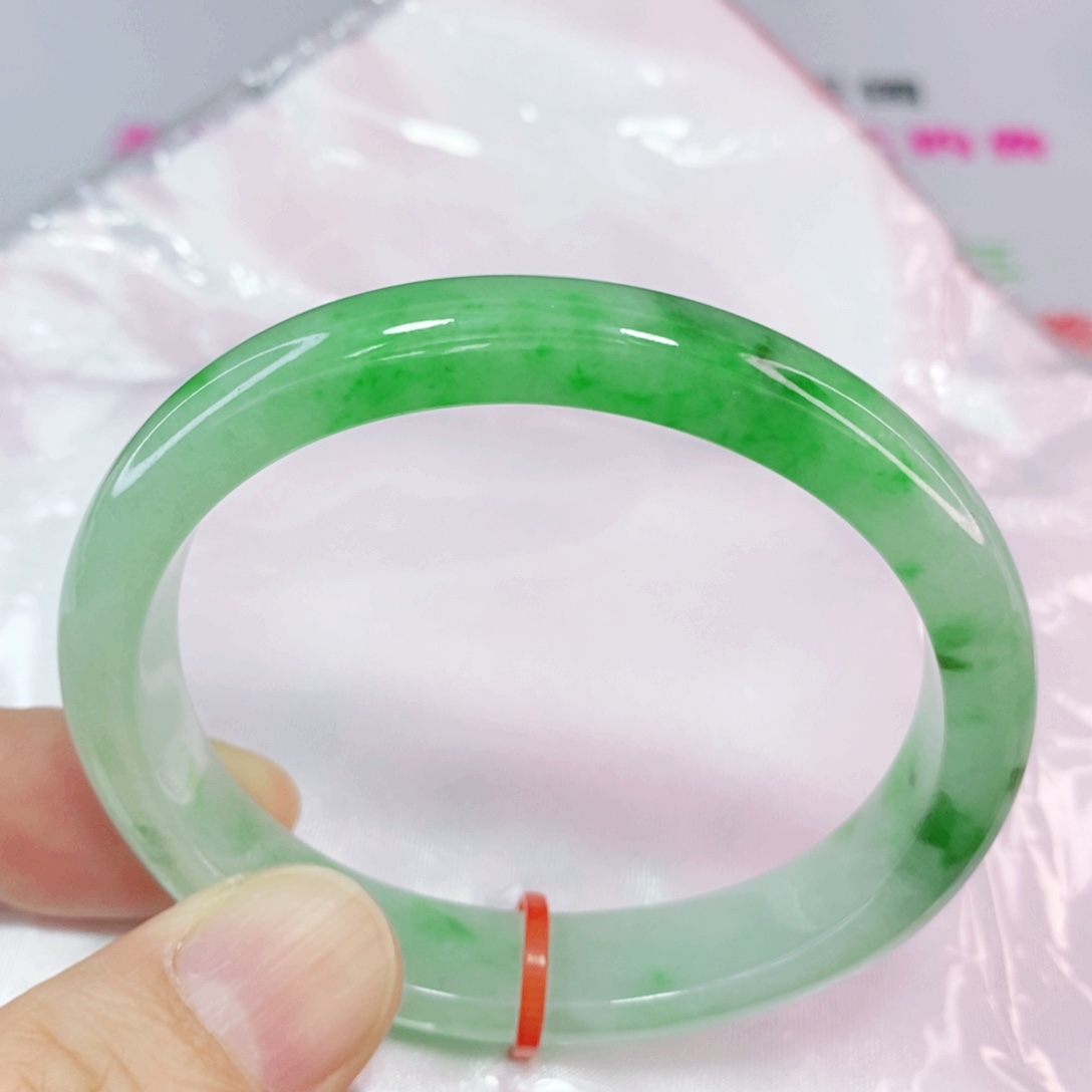 未镶嵌手镯翡翠54圈口贵妃