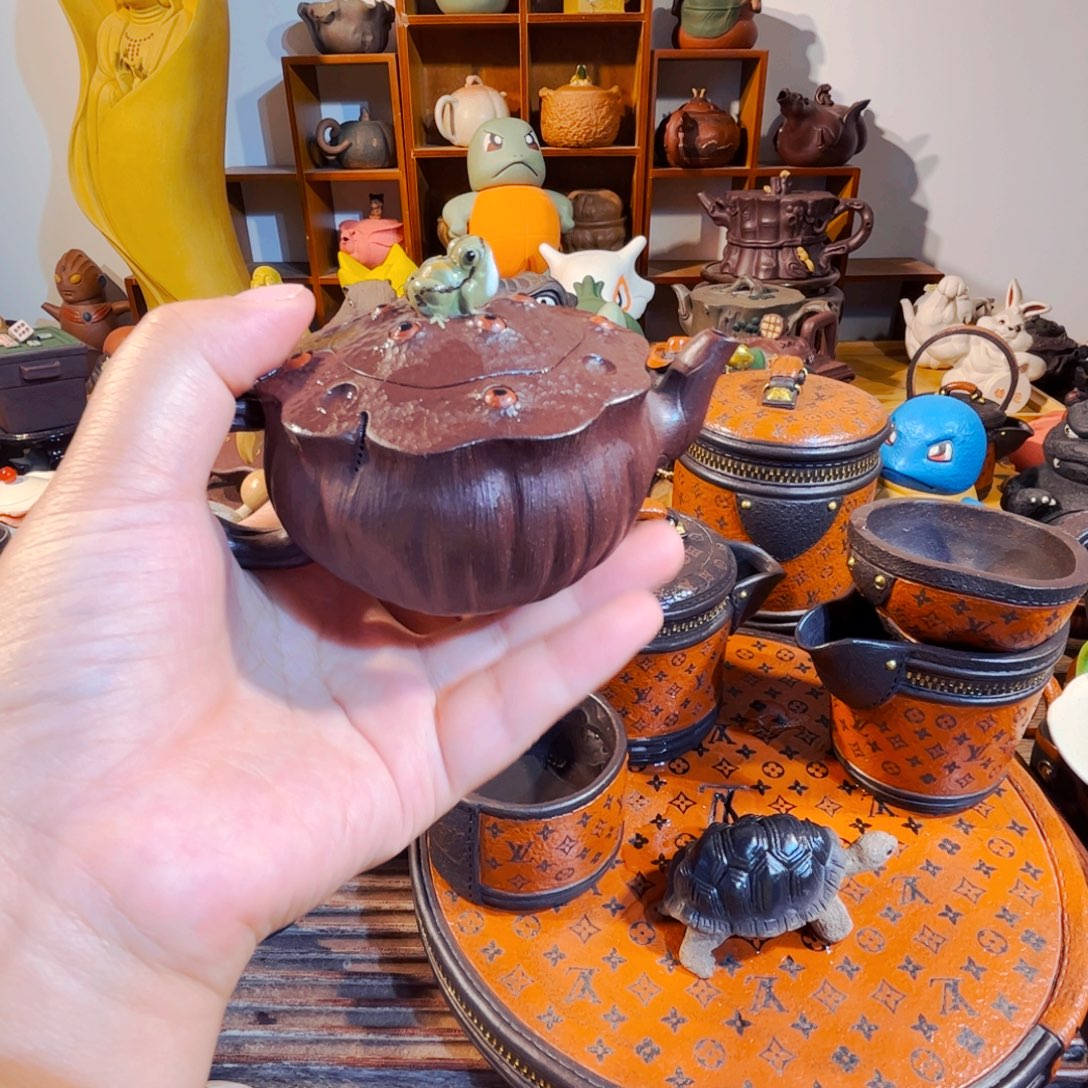 茶壶紫砂纯手工制作过程就是