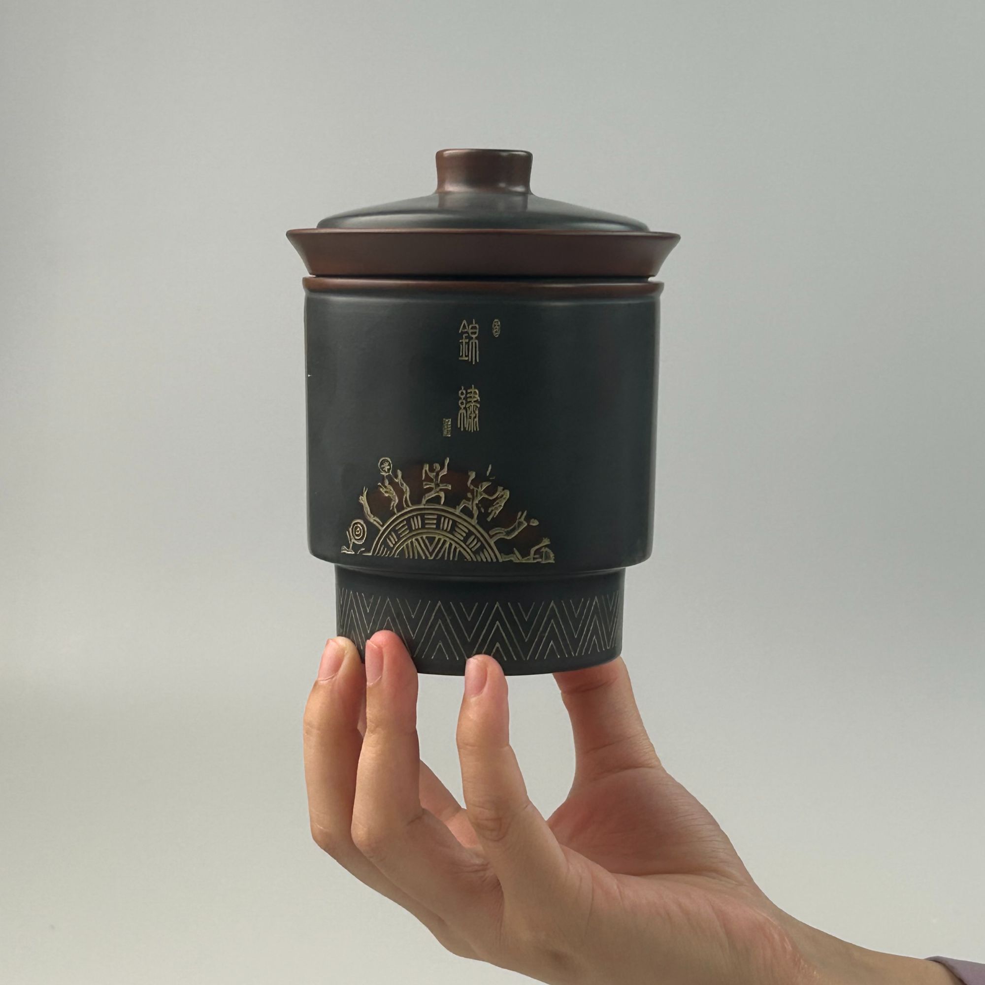 钦州坭兴陶旅行套装多杯套装