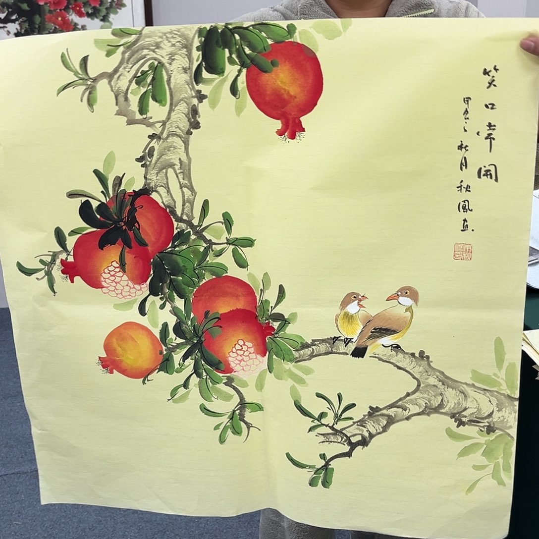 国画宣纸国画作品纯手绘