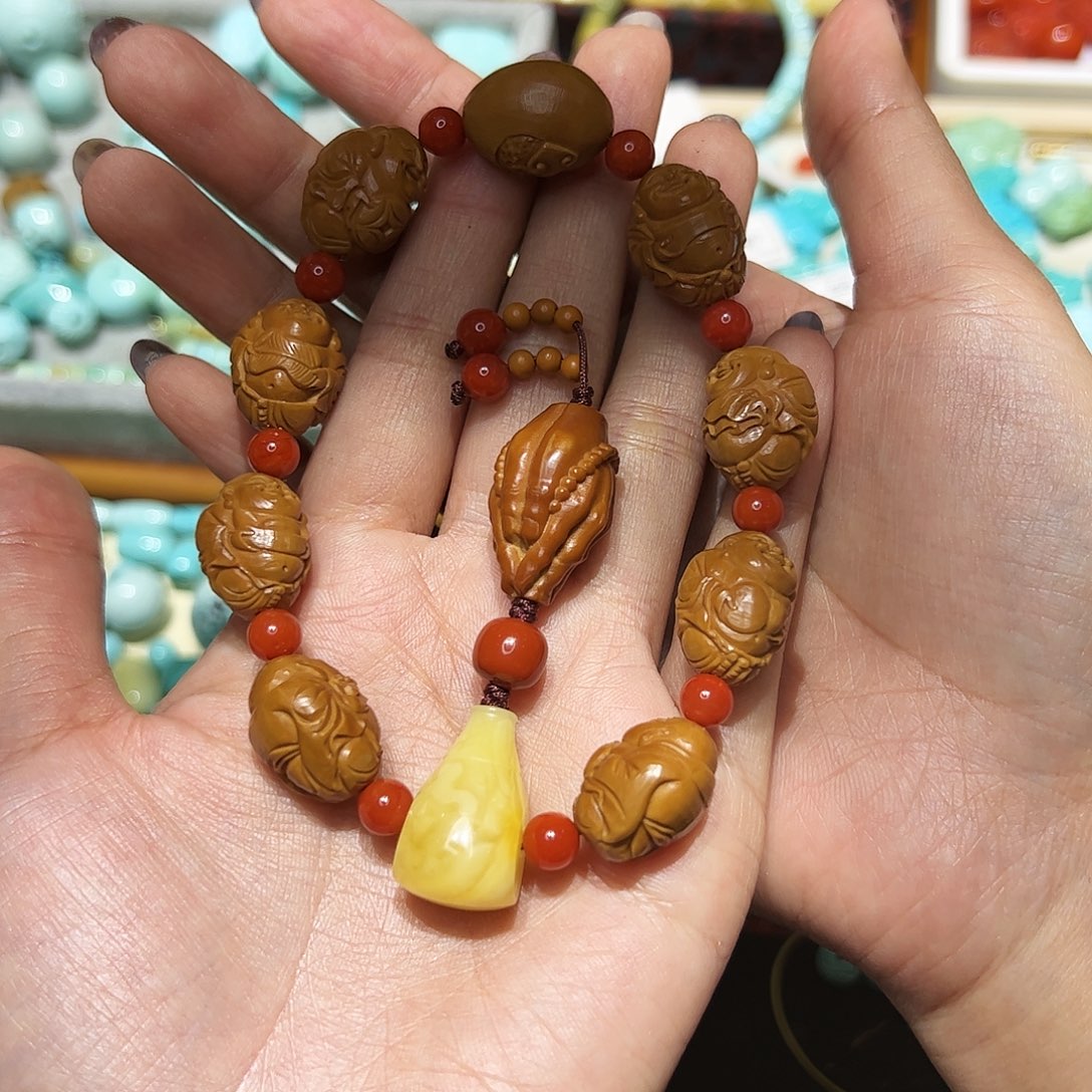 橄榄核手串小**啊橄榄核手串