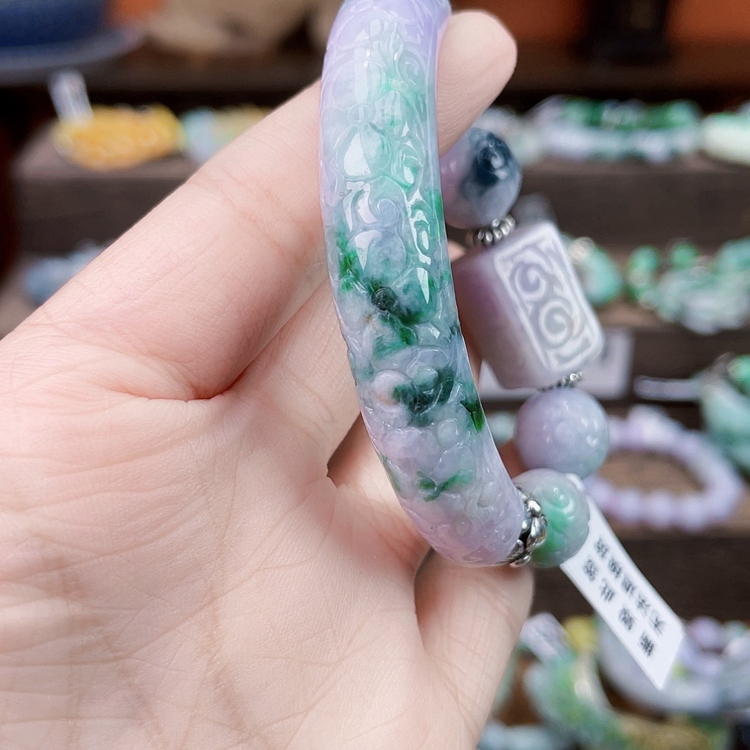 萌***蜜未镶嵌手链翡翠手链