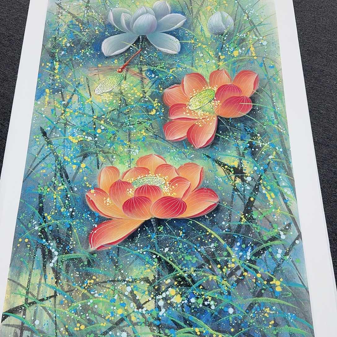 国画多次参加国内外大型