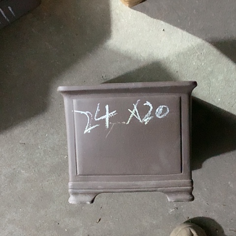 紫砂花盆手工制作