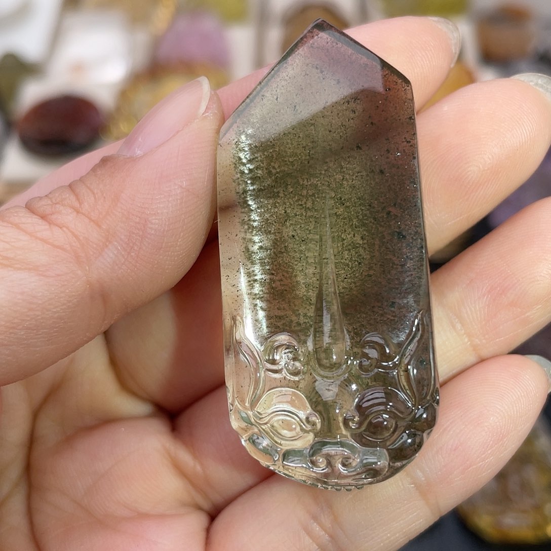 水晶颈饰未镶嵌定制