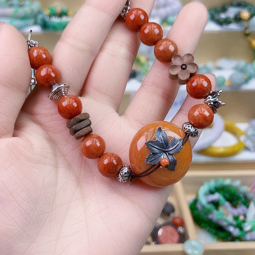 ****语翡翠未镶嵌手链手链