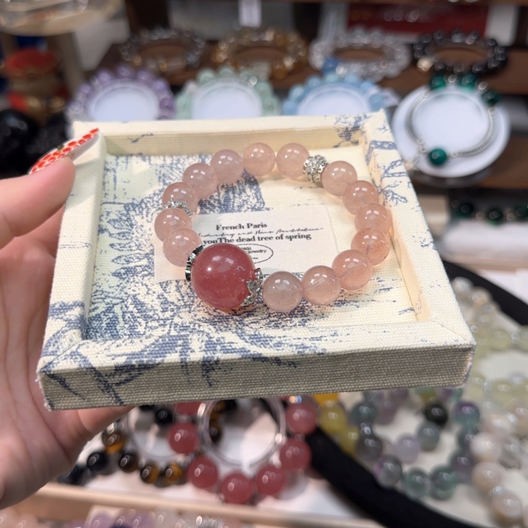 水晶手链未镶嵌设计款