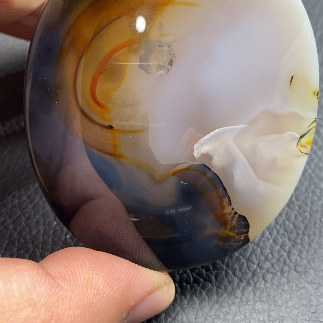 玛瑙/玉髓颈饰未镶嵌泥*