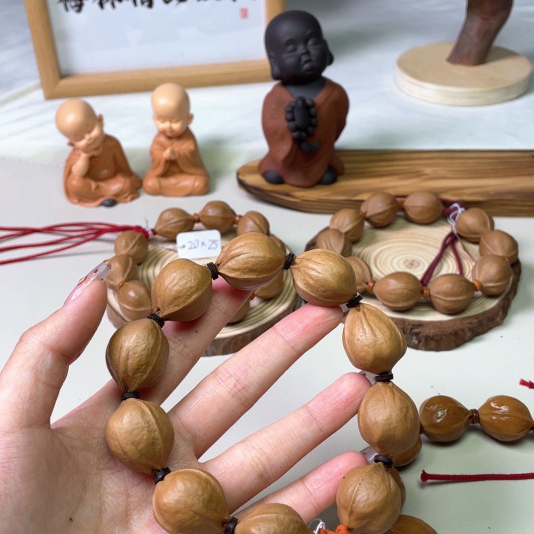 橄榄核手串/手链一****。22 26梅林铁核