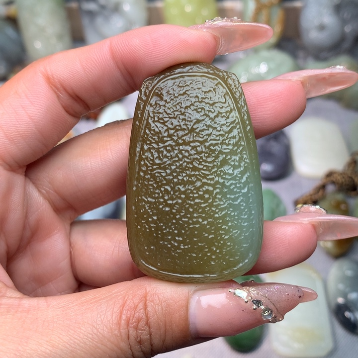 和田玉挂件未镶嵌