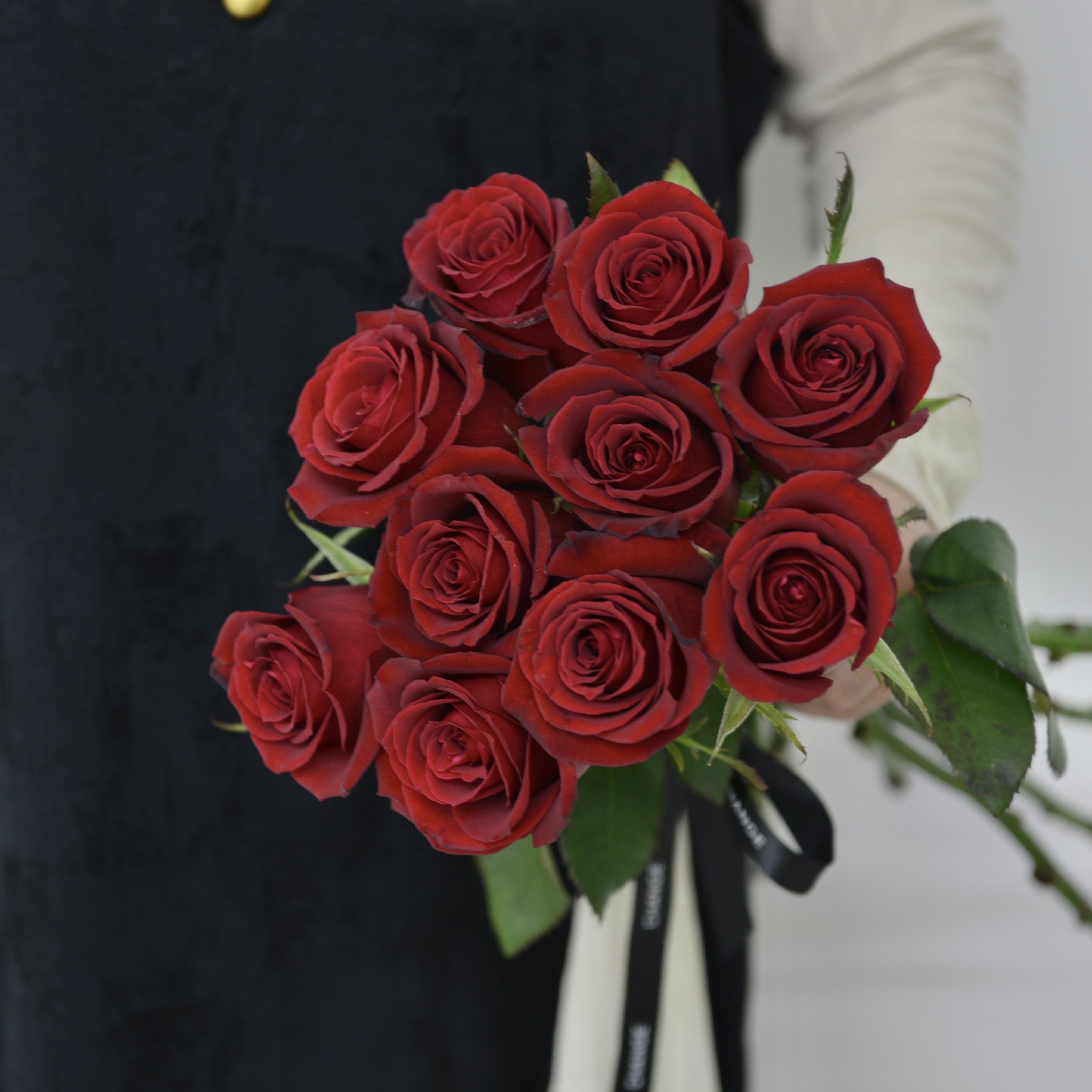 【禾韵次日达】玫昂红玫瑰现采现发 自有基地山东鲜花批发直播顺丰包邮次日达