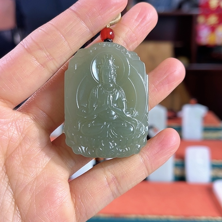 和田玉吊坠未镶嵌