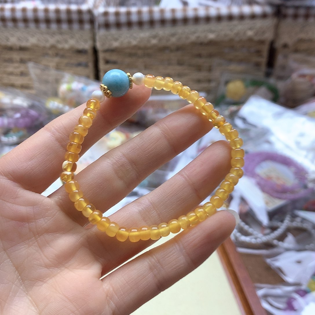 蜜蜡手链未镶嵌11111111111