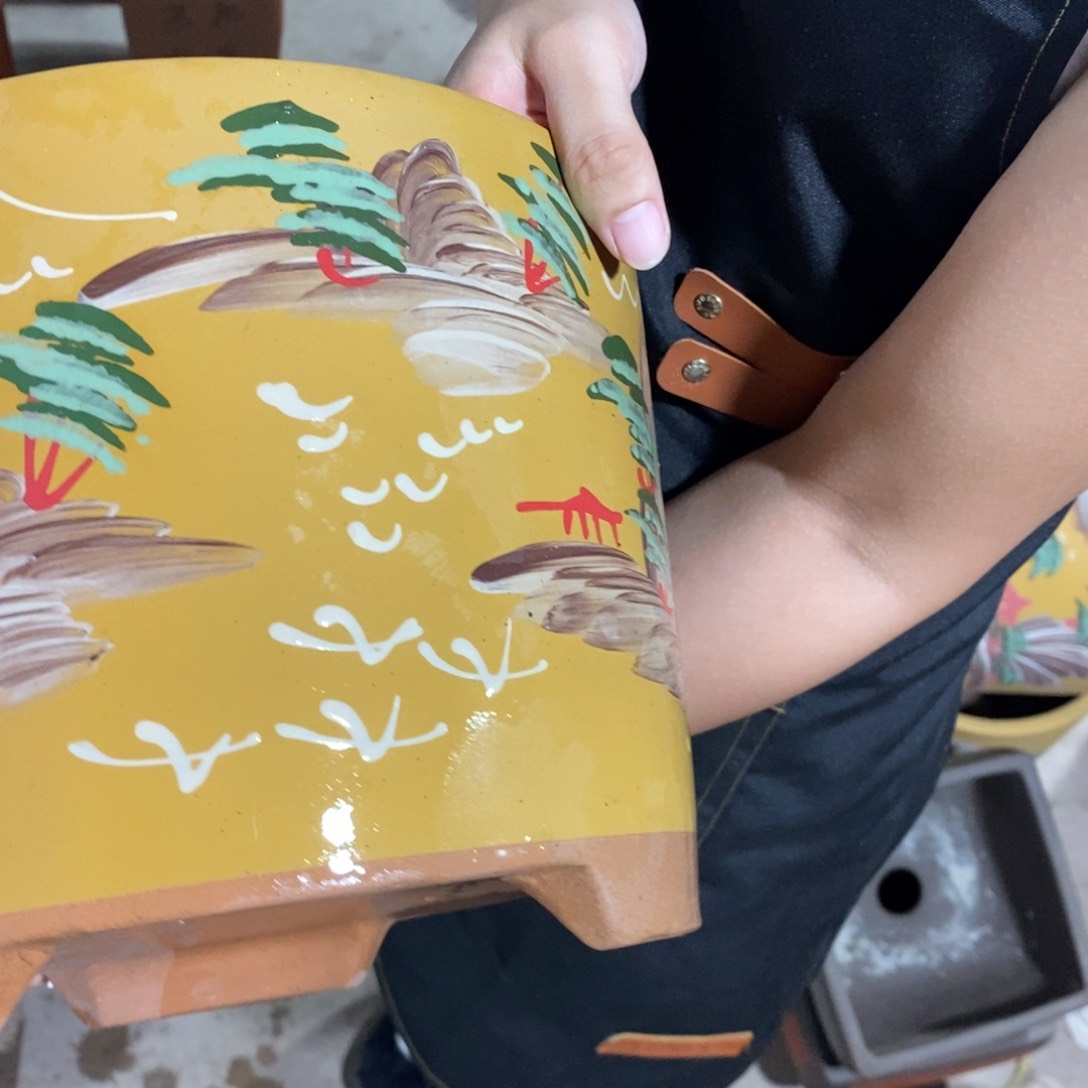 紫砂花盆口径口径