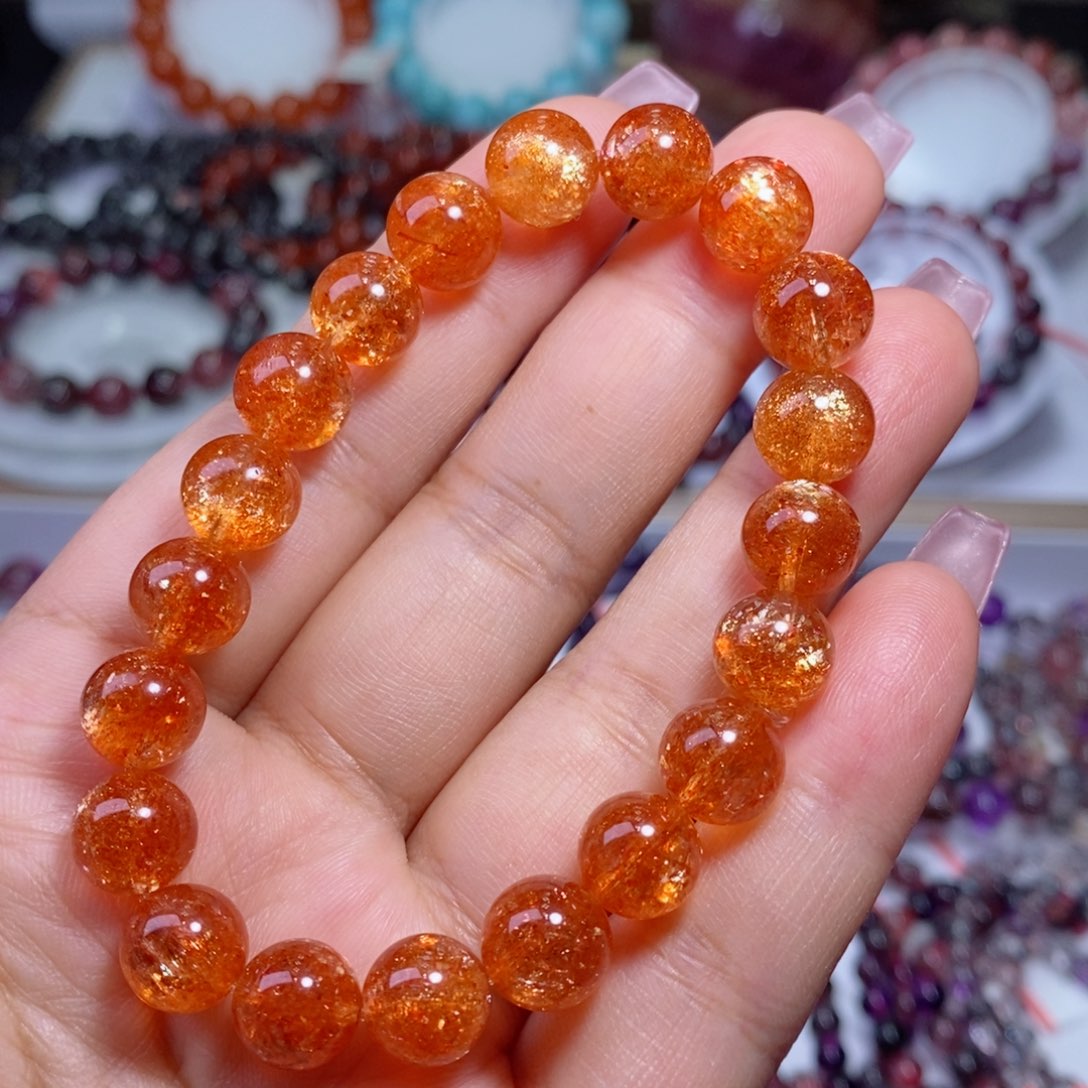 日光石手链未镶嵌