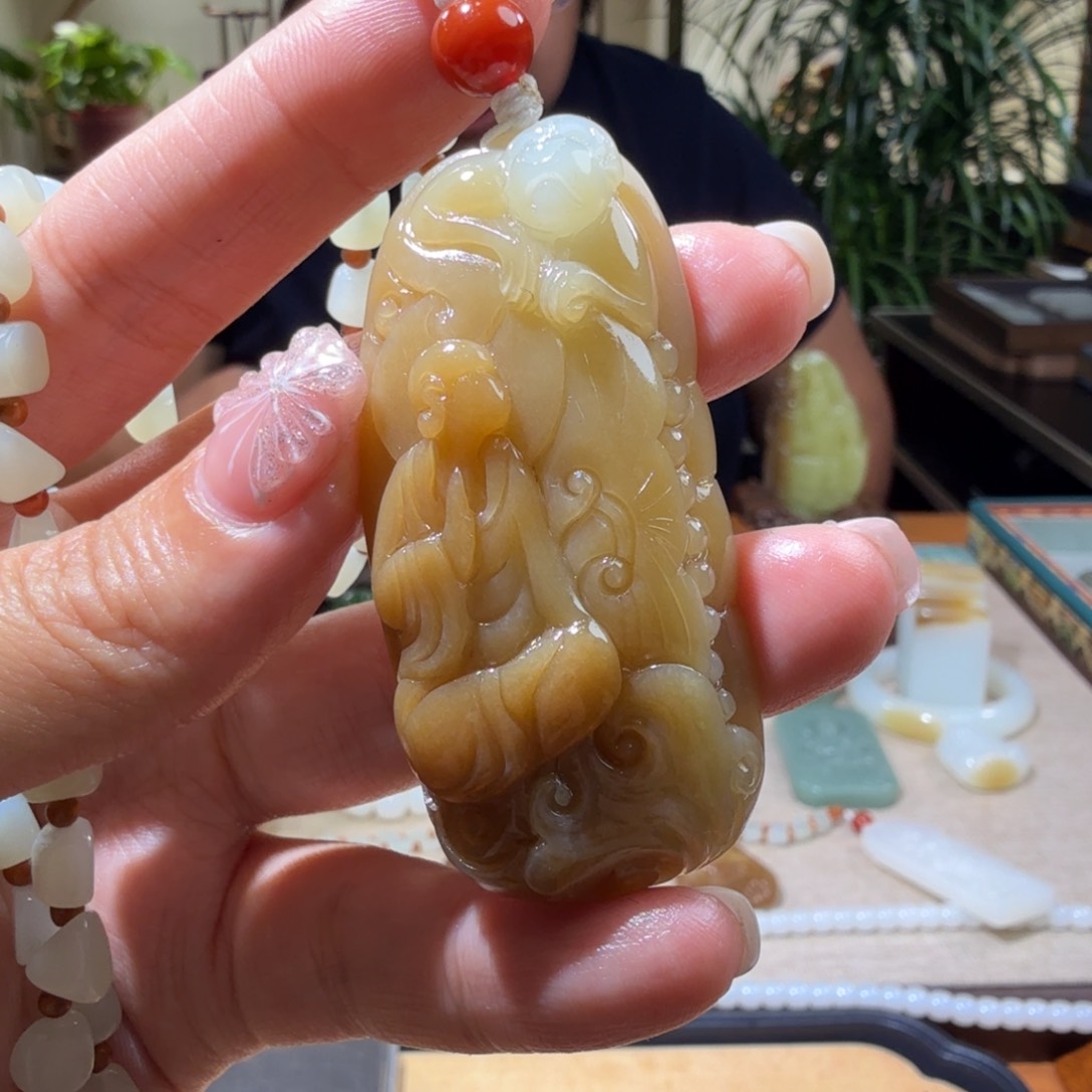 和田玉挂件未镶嵌用****8