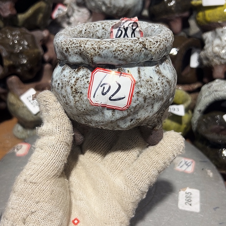 粗陶花盆制作就这样了，