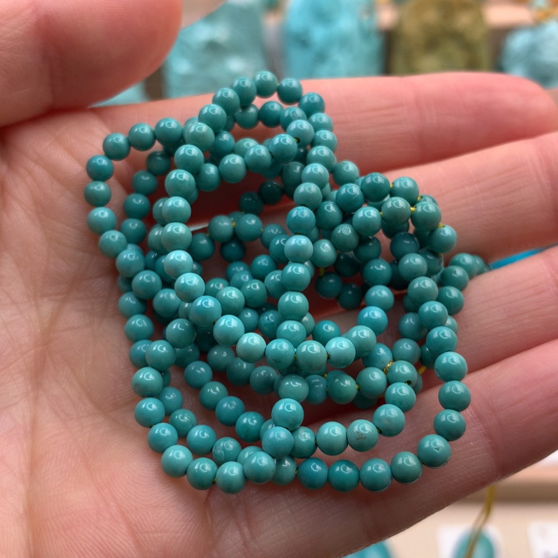 绿松石珠宝玉石未镶嵌