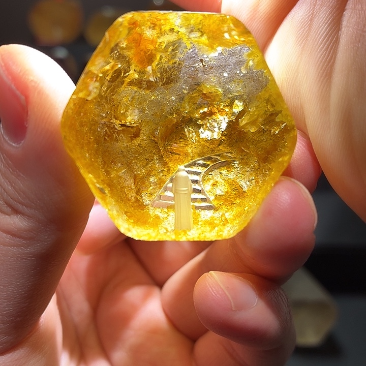 珠宝半成品水晶未镶嵌