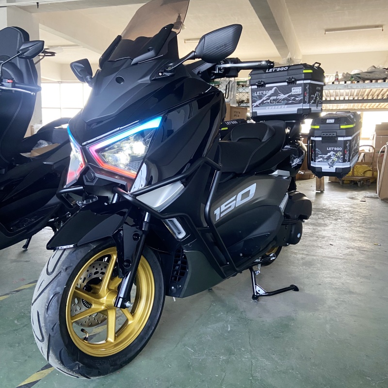 25年新款猛士四代150燃油踏板摩托车国四电喷全新整车包邮沙难车