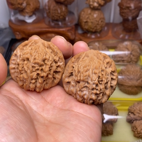 文玩核桃把件四座楼44