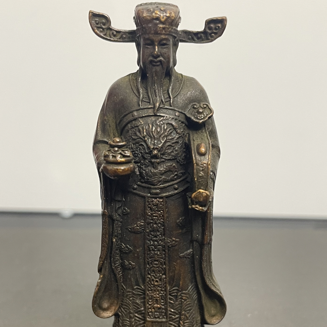 精品铜器摆件财神爷工艺品摆件