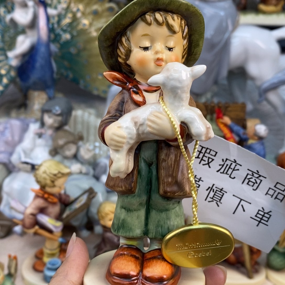 瓷片欧美中古美物摆件