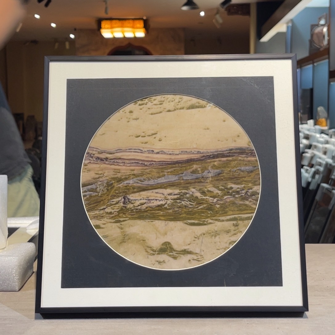 彩石30/30 三峡清江画面石