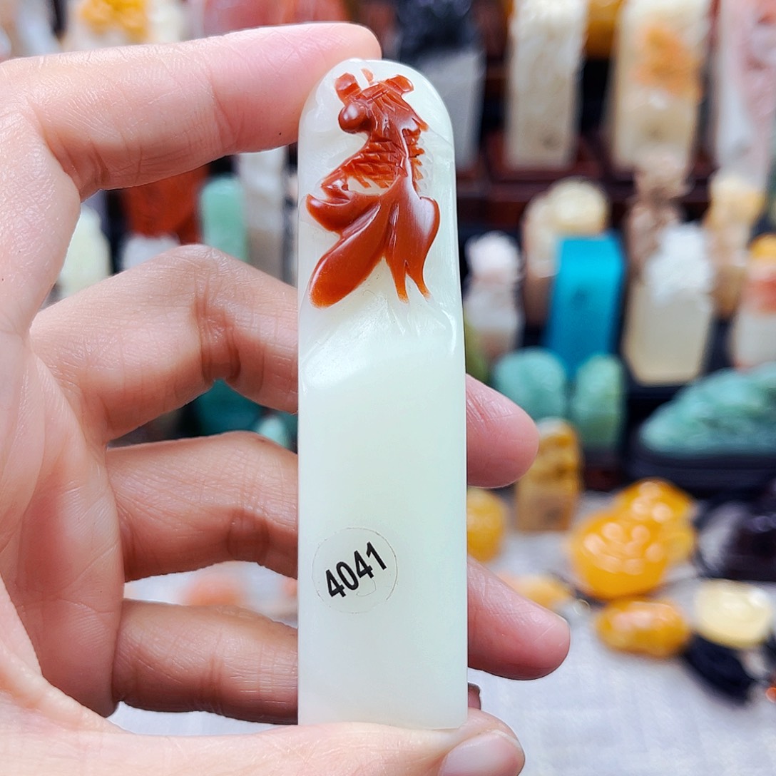 寿山石印石4041包邮包刻