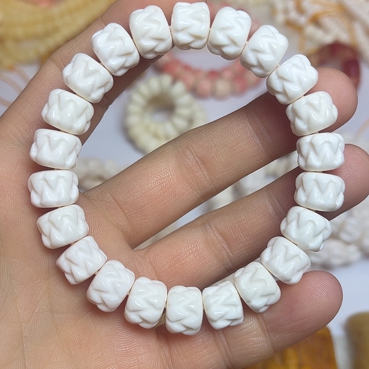 骆驼牙手串/手链卡10驼吞金兽鹿骨