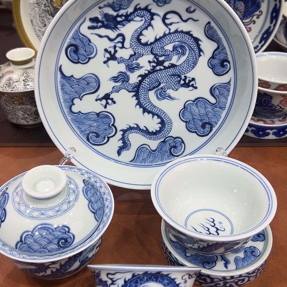 摆件景德镇陶瓷艺术高温