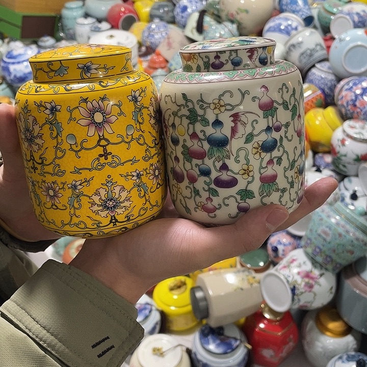 陶瓷罐茶叶罐密封罐