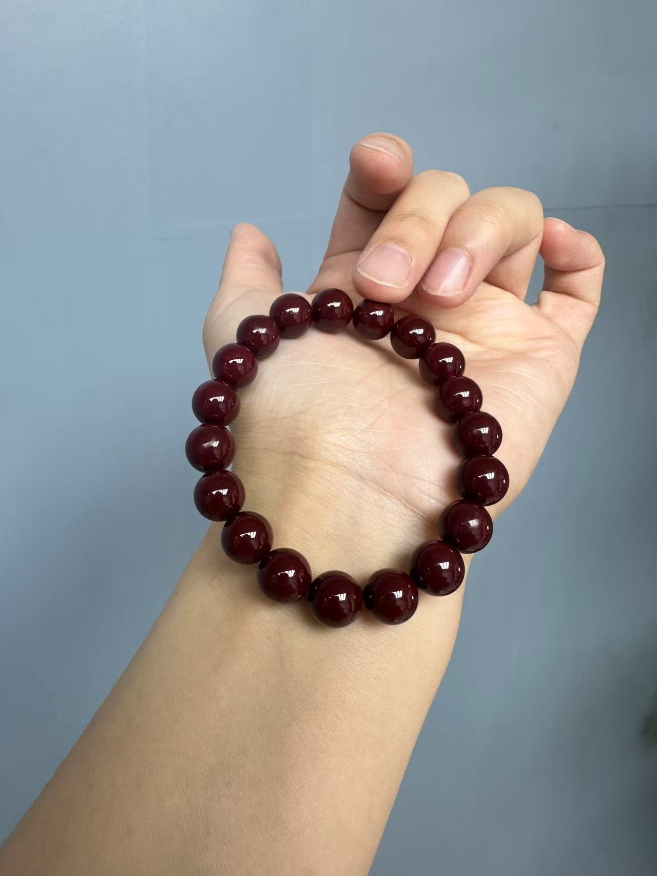 高货车厘子手链10mm手链