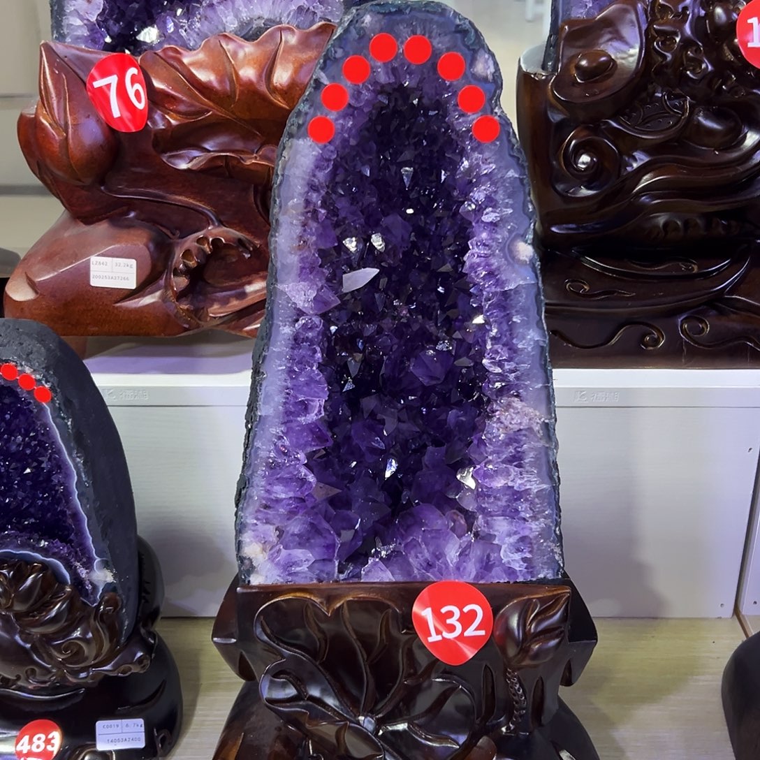 未镶嵌大型摆件（非配饰）紫晶