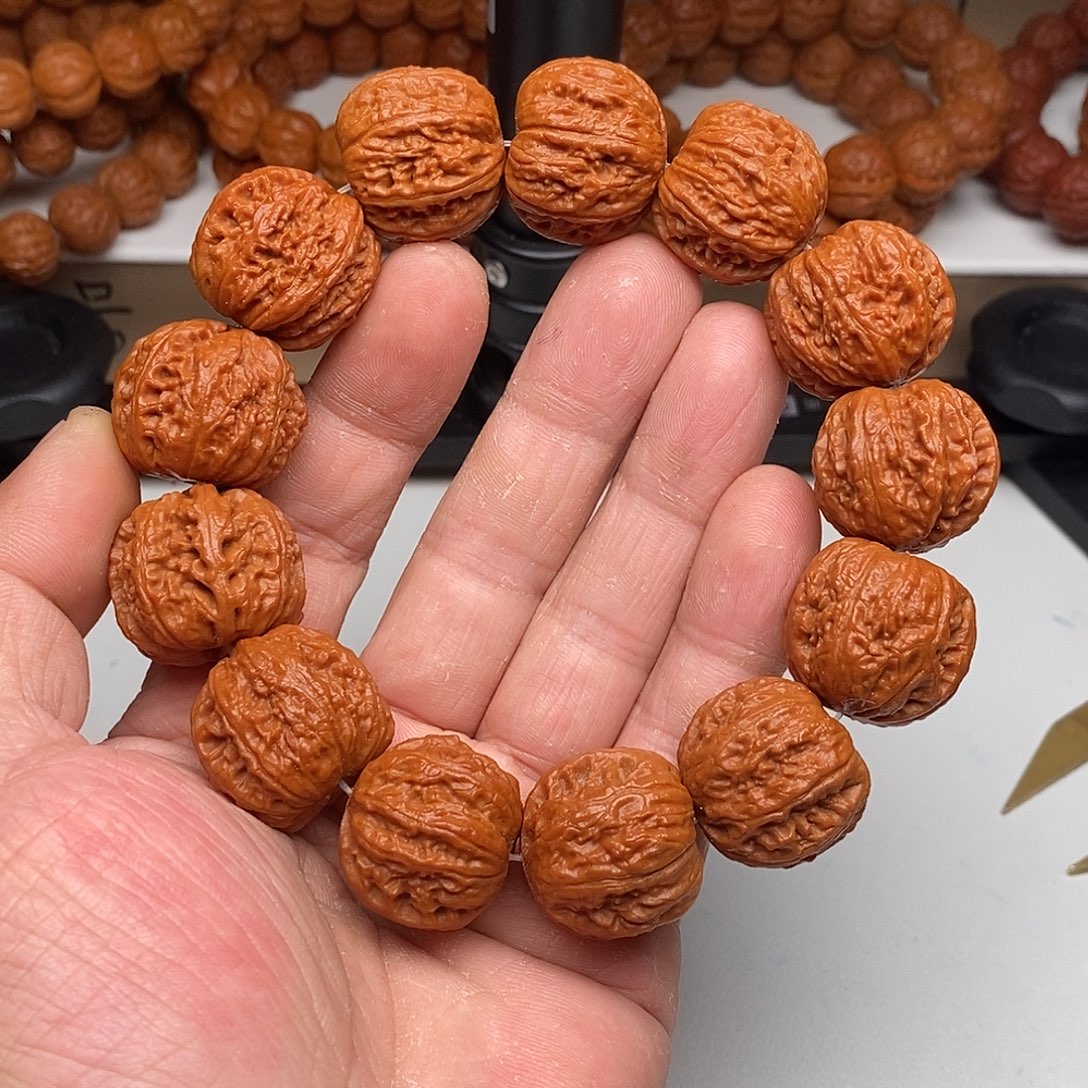 木质类文玩核桃2.4磨盘