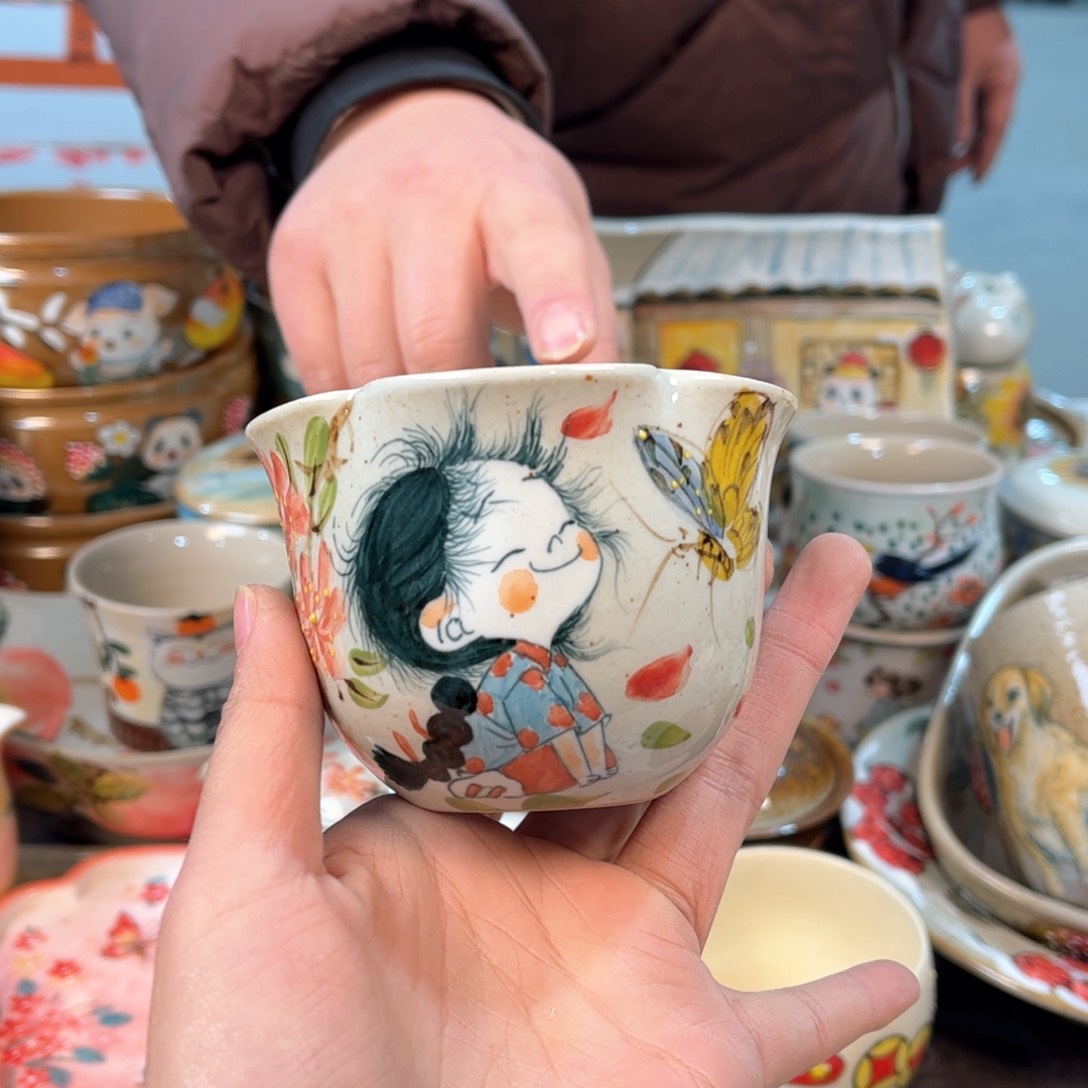 景德镇陶瓷手工杯