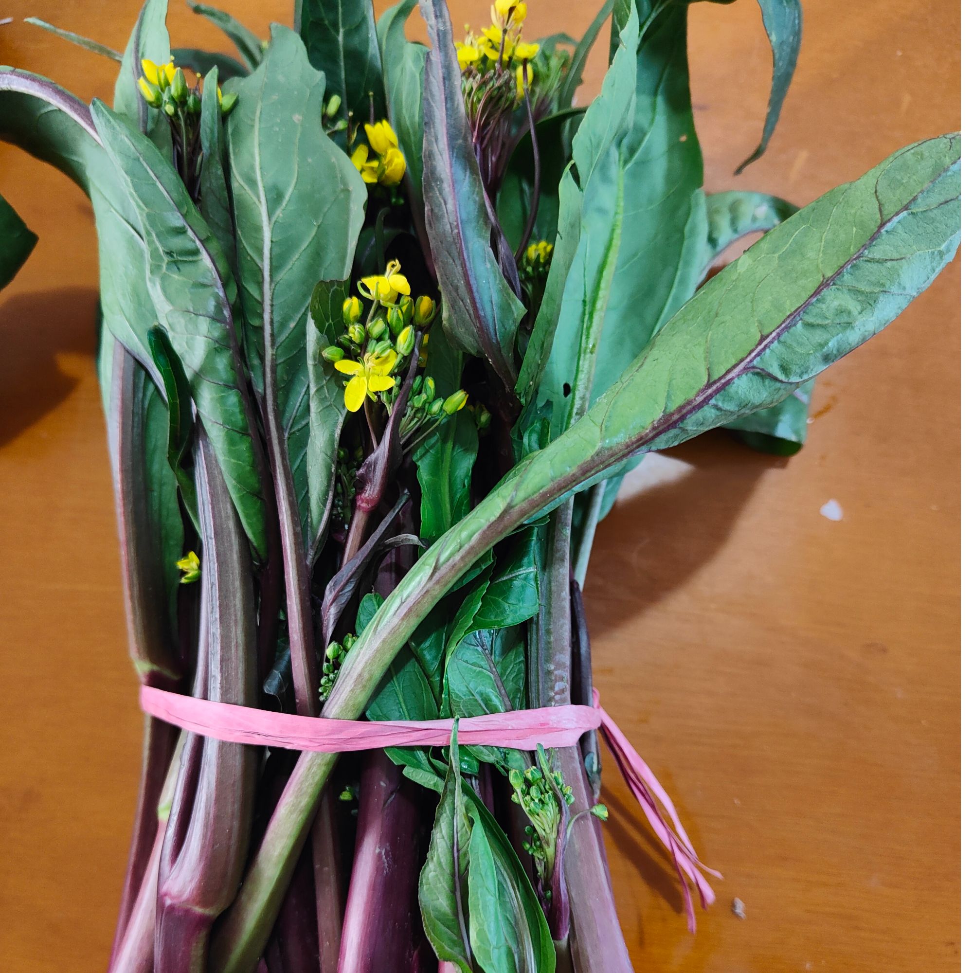 农家自种优质红菜苔新鲜应季蔬菜3斤5斤中通包邮