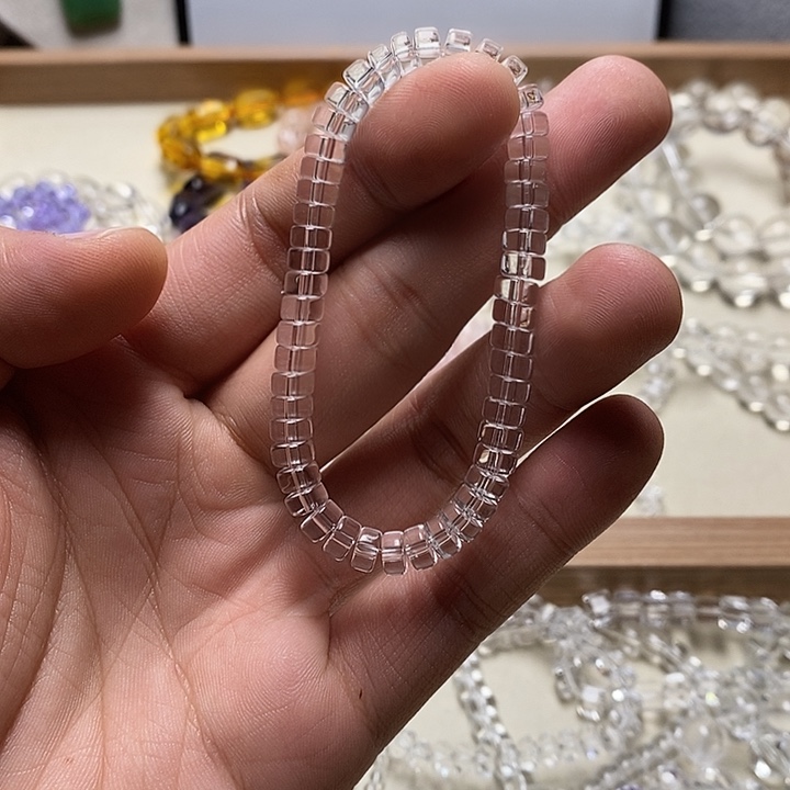 非金属卡6mm药片珠 