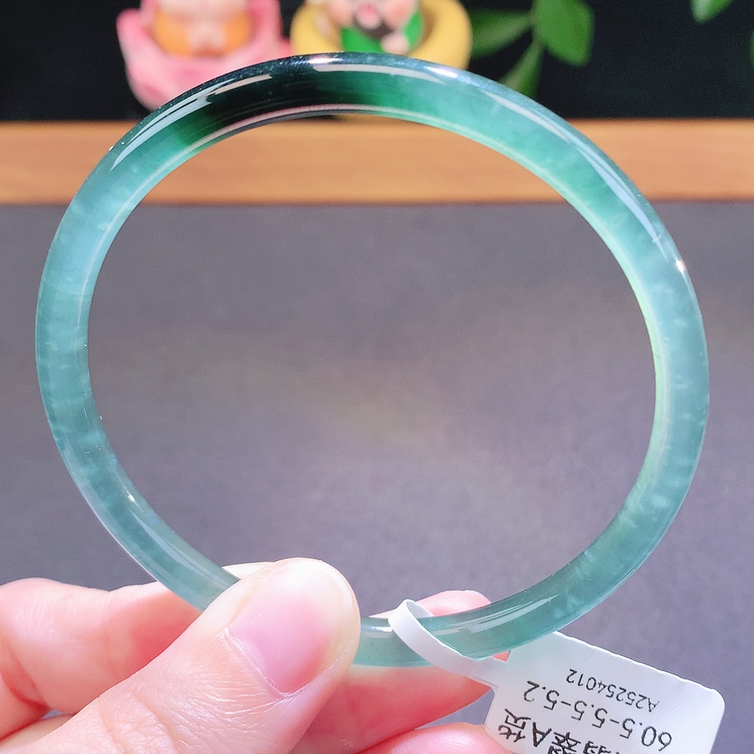 翡翠未镶嵌手镯天然翡翠