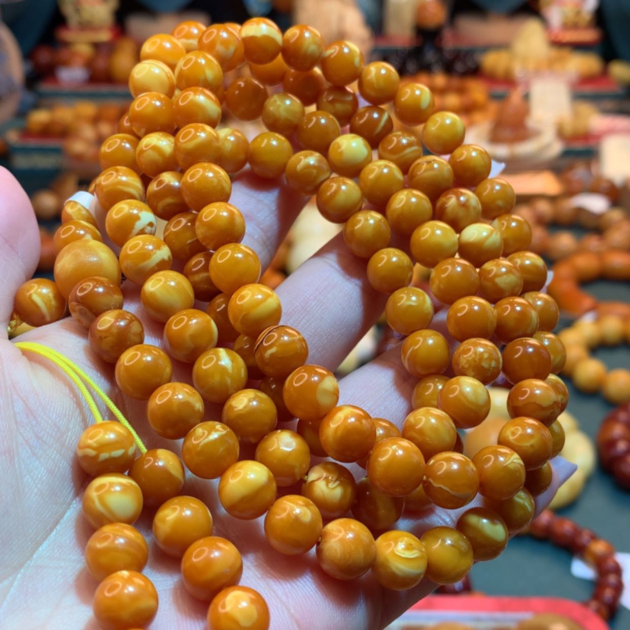 【闪购商品】蜜蜡手链未镶嵌蜜蜡手链