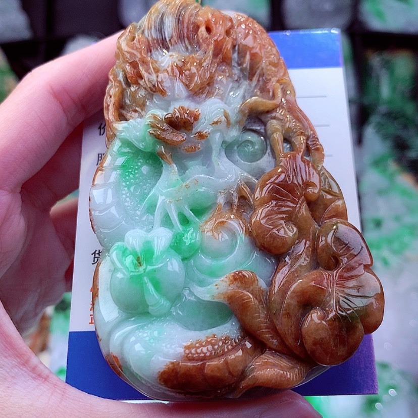 【闪购商品】翡翠颈饰未镶嵌挂件