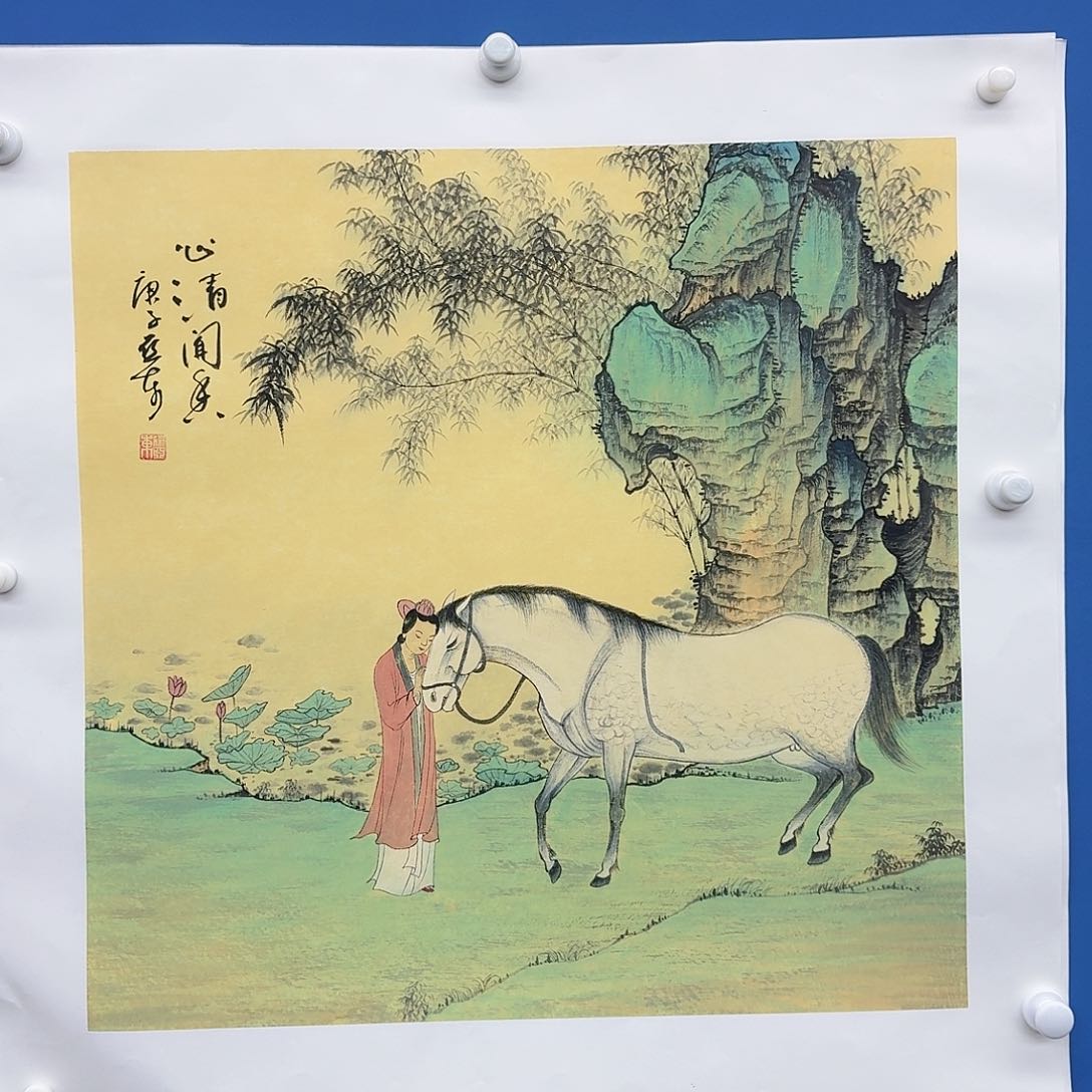 国画多次参加国内外大型